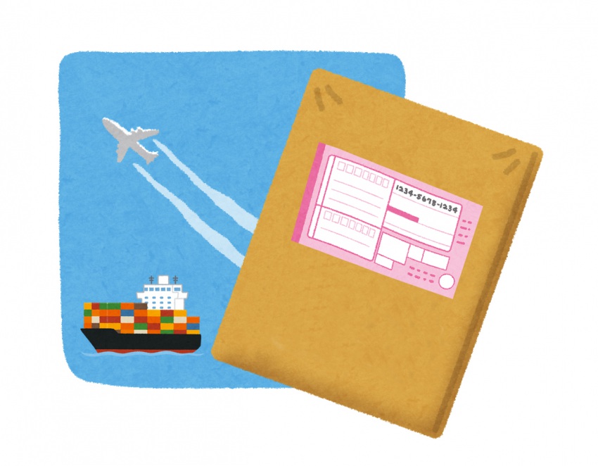 国際郵便の輸送手段