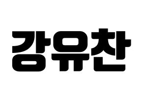 KPOP A.C.E(에이스、エース) 찬 (チャン) コンサート用　応援ボード・うちわ　韓国語/ハングル文字型紙 通常