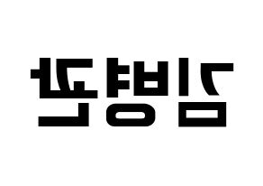 KPOP A.C.E(에이스、エース) 김병관 (キム・ビョングァン) k-pop アイドル名前 ファンサボード 型紙 左右反転