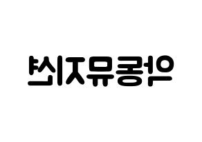 KPOP歌手 AKMU(악동뮤지션、アクドンミュージシャン) 応援ボード型紙、うちわ型紙　韓国語/ハングル文字 左右反転
