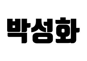 KPOP ATEEZ(에이티즈、エイティーズ) 성화 (ソンファ) コンサート用　応援ボード・うちわ　韓国語/ハングル文字型紙 通常