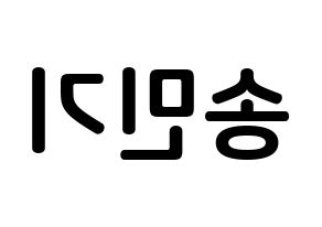 KPOP ATEEZ(에이티즈、エイティーズ) 민기 (ソン・ミンギ, ミンギ) k-pop アイドル名前　ボード 言葉 左右反転