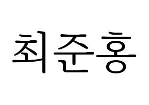 KPOP B.A.P(비에이피、ビーエイピー) 젤로 (ZELO) 応援ボード・うちわ　韓国語/ハングル文字型紙 通常