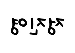 KPOP B1A4(비원에이포、ビーワンエーフォー) 진영 (ジニョン) 名前 応援ボード 作り方 左右反転