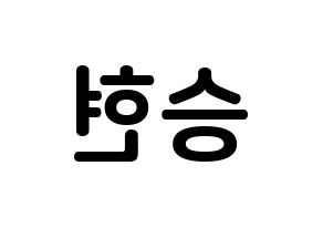 KPOP BIGBANG(빅뱅、ビッグバン) 탑 (チェ・スンヒョン, T.O.P) k-pop アイドル名前　ボード 言葉 左右反転