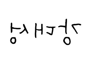 KPOP BIGBANG(빅뱅、ビッグバン) 대성 (D-LITE) k-pop 応援ボード メッセージ 型紙 左右反転