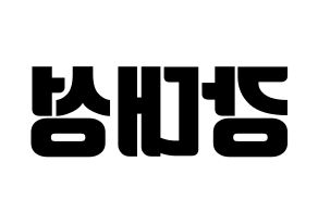 KPOP BIGBANG(빅뱅、ビッグバン) 대성 (D-LITE) コンサート用　応援ボード・うちわ　韓国語/ハングル文字型紙 左右反転