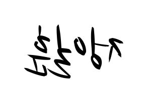 KPOP BTOB(비투비、ビートゥービー) 일훈 (イルフン) k-pop 応援ボード メッセージ 型紙 左右反転