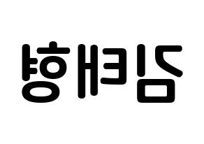 KPOP BTS(방탄소년단、防弾少年団) 뷔 (キム・テヒョン, ブイ) k-pop アイドル名前　ボード 言葉 左右反転