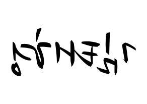 KPOP BTS(방탄소년단、防弾少年団) 뷔 (ブイ) k-pop 応援ボード メッセージ 型紙 左右反転