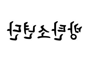 KPOP BTS(방탄소년단、防弾少年団) k-pop ボード ハングル表記 言葉 左右反転