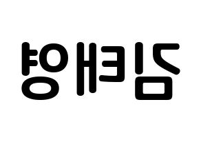 KPOP CRAVITY(크래비티、クレビティ) 태영 (キム・テヨン, テヨン) k-pop アイドル名前　ボード 言葉 左右反転