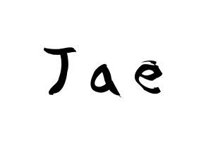 KPOP DAY6(데이식스、デイシックス) Jae (パク・ジェヒョン, ジェイ) 応援ボード、うちわ無料型紙、応援グッズ 通常