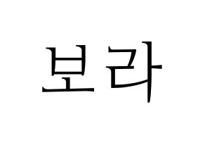 KPOP Dreamcatcher(드림캐쳐、ドリームキャッチャー) 수아 (スア) 応援ボード・うちわ　韓国語/ハングル文字型紙 通常