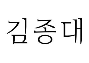 KPOP EXO-CBX(엑소-CBX、エクソ-CBX) 첸 (チェン) 応援ボード・うちわ　韓国語/ハングル文字型紙 通常