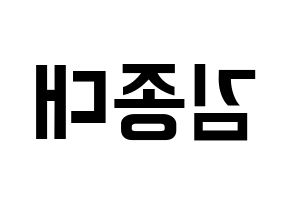 KPOP EXO-CBX(엑소-CBX、エクソ-CBX) 첸 (チェン) k-pop アイドル名前 ファンサボード 型紙 左右反転