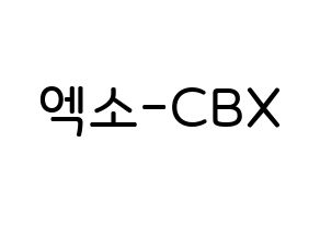無料 KPOP EXO-CBX(엑소-CBX、エクソ-CBX) 無料応援ボード屋さん 通常