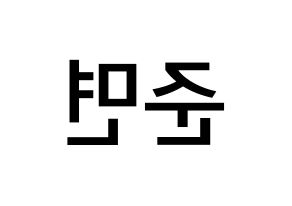 KPOP EXO(엑소、エクソ) 수호 (キム・ジュンミョン, スホ) 無料サイン会用、イベント会用応援ボード型紙 左右反転