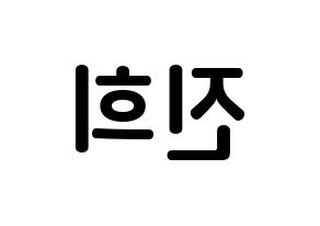 KPOP FIESTAR(피에스타、ピエスタ) 재이 (キム・ジンヒ, ジェイ) k-pop アイドル名前　ボード 言葉 左右反転