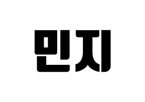 KPOP FIESTAR(피에스타、ピエスタ) 린지 (リンジ) コンサート用　応援ボード・うちわ　韓国語/ハングル文字型紙 通常