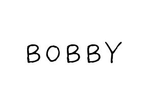 KPOP iKON(아이콘、アイコン) BOBBY (BOBBY) 名前 応援ボード 作り方 通常