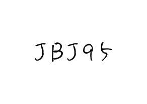KPOP JBJ95(JBJ95、ジェイビージェークオ) k-pop ボード ハングル表記 言葉 通常