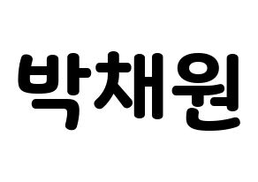 KPOP LOONA(이달의 소녀、今月の少女) 고원 (コウォン) 応援ボード・うちわ　韓国語/ハングル文字型紙 通常