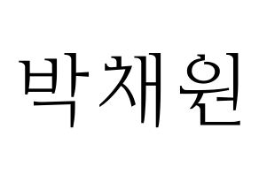 KPOP LOONA(이달의 소녀、今月の少女) 고원 (コウォン) 応援ボード・うちわ　韓国語/ハングル文字型紙 通常