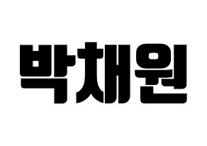 KPOP LOONA(이달의 소녀、今月の少女) 고원 (コウォン) コンサート用　応援ボード・うちわ　韓国語/ハングル文字型紙 通常