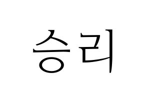 KPOP MOMOLAND(모모랜드、モモランド) 낸시 (ナンシー) 応援ボード・うちわ　韓国語/ハングル文字型紙 通常