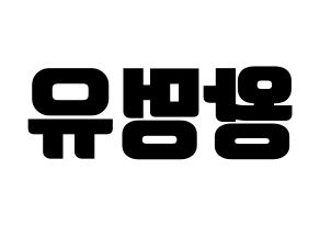 KPOP NATURE(네이처、ネイチャー) 오로라 (オーロラ) コンサート用　応援ボード・うちわ　韓国語/ハングル文字型紙 左右反転