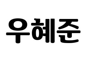 KPOP NATURE(네이처、ネイチャー) 유채 (ユチェ) コンサート用　応援ボード・うちわ　韓国語/ハングル文字型紙 通常