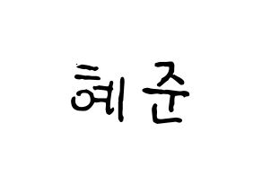 KPOP NATURE(네이처、ネイチャー) 유채 (ユチェ) k-pop アイドル名前 ファンサボード 型紙 通常