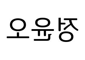 KPOP NCT(엔씨티、エヌシーティー) 재현 (ジェヒョン) プリント用応援ボード型紙、うちわ型紙　韓国語/ハングル文字型紙 左右反転