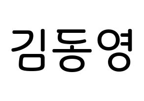 KPOP NCT(엔씨티、エヌシーティー) 도영 (キム・ドンヨン, ドヨン) 無料サイン会用、イベント会用応援ボード型紙 通常
