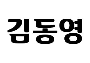 KPOP NCT(엔씨티、エヌシーティー) 도영 (ドヨン) コンサート用　応援ボード・うちわ　韓国語/ハングル文字型紙 通常
