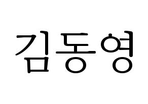 KPOP NCT(엔씨티、エヌシーティー) 도영 (ドヨン) 応援ボード・うちわ　韓国語/ハングル文字型紙 通常