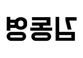 KPOP NCT(엔씨티、エヌシーティー) 도영 (ドヨン) 名前 応援ボード 作り方 左右反転