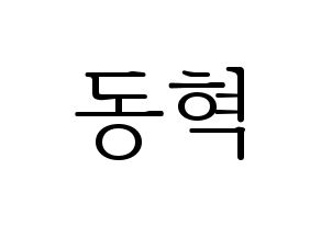 KPOP NCT(엔씨티、エヌシーティー) 해찬 (ヘチャン) 応援ボード・うちわ　韓国語/ハングル文字型紙 通常
