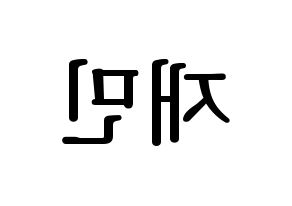 KPOP NCT(엔씨티、エヌシーティー) 재민 (ジェミン) プリント用応援ボード型紙、うちわ型紙　韓国語/ハングル文字型紙 左右反転