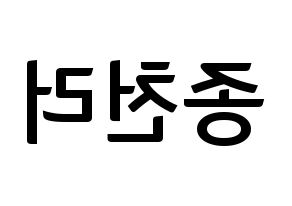 KPOP NCT(엔씨티、エヌシーティー) 천러 (チョンロ) k-pop アイドル名前 ファンサボード 型紙 左右反転