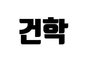 KPOP ONEUS(원어스、ワナス) 이도 (イド) コンサート用　応援ボード・うちわ　韓国語/ハングル文字型紙 通常