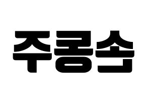 KPOP ONEUS(원어스、ワナス) 시온 (シオン) コンサート用　応援ボード・うちわ　韓国語/ハングル文字型紙 左右反転