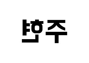 KPOP Red Velvet(레드벨벳、レッド・ベルベット) 아이린 (アイリーン) k-pop アイドル名前 ファンサボード 型紙 左右反転