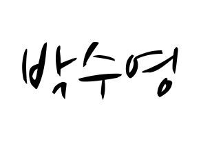 KPOP Red Velvet(레드벨벳、レッド・ベルベット) 조이 (ジョイ) k-pop 応援ボード メッセージ 型紙 通常