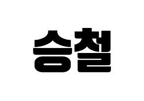 KPOP SEVENTEEN(세븐틴、セブンティーン) 에스쿱스 (エスクプス) コンサート用　応援ボード・うちわ　韓国語/ハングル文字型紙 通常