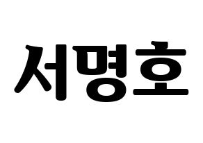 KPOP SEVENTEEN(세븐틴、セブンティーン) 디에잇 (ディエイト) コンサート用　応援ボード・うちわ　韓国語/ハングル文字型紙 通常