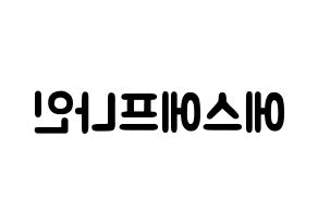 KPOP歌手 SF9(에스에프나인、エスエフナイン) 応援ボード型紙、うちわ型紙　韓国語/ハングル文字 左右反転