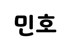 KPOP Stray Kids(스트레이 키즈、ストレイキッズ) 리노 (リノ) 応援ボード・うちわ　韓国語/ハングル文字型紙 通常