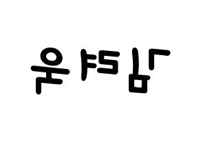 KPOP Super Junior(슈퍼주니어、スーパージュニア) 려욱 (リョウク) 名前 応援ボード 作り方 左右反転